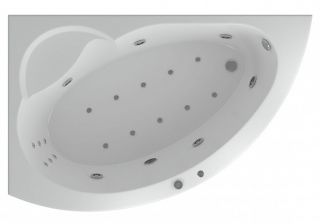 Акриловая ванна АКВАТЕК Аякс 2 170x110 см левая без гидромассажа